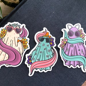 TS Anti-Hero It's Me Hi Ghostie Glasses Wasserfester 3x2 Vinyl-Aufkleber – 3er-Pack!