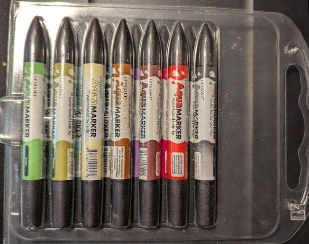 MUJI Twin Tip Permanente Marker – Oliegebaseerd – Fijn En Extra Fijn – Zwart – Voor Precisiewerk