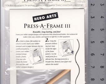 Press-A-Frame III Hero Arts, Embossing Frame