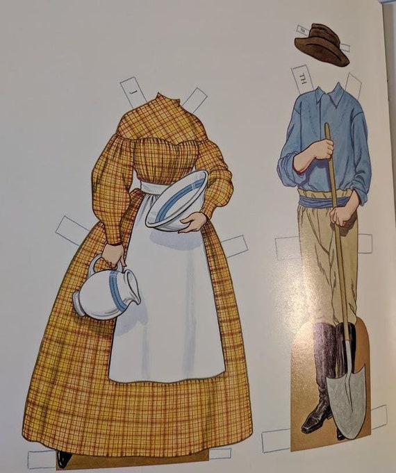 civil war paper dolls