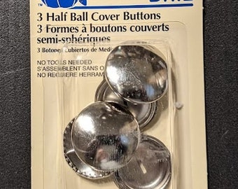 7/8 Prims® & Dritz® 3/4 Quilt Handbags Clothes Home Dec Crafts 5/8 Unopened. 9/16 Set of 24 Vintage Self-Cover Buttons