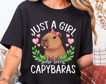 Capybara PNG Clipart, Kawaii Rodent Design (Digital Download
