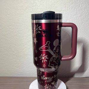 Disney Engraved Stanley Tumbler