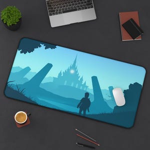 Zelda Gaming Mouse Pad: Breath of the Wild Desk Mat