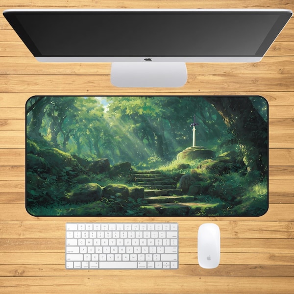 Zelda Tears of the Kingdom Mouse Pad: Anime Gaming Playmat