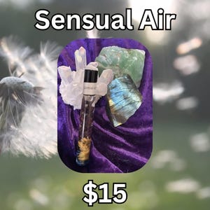 Crystal Infused Sensual Air Essential Oil Roller