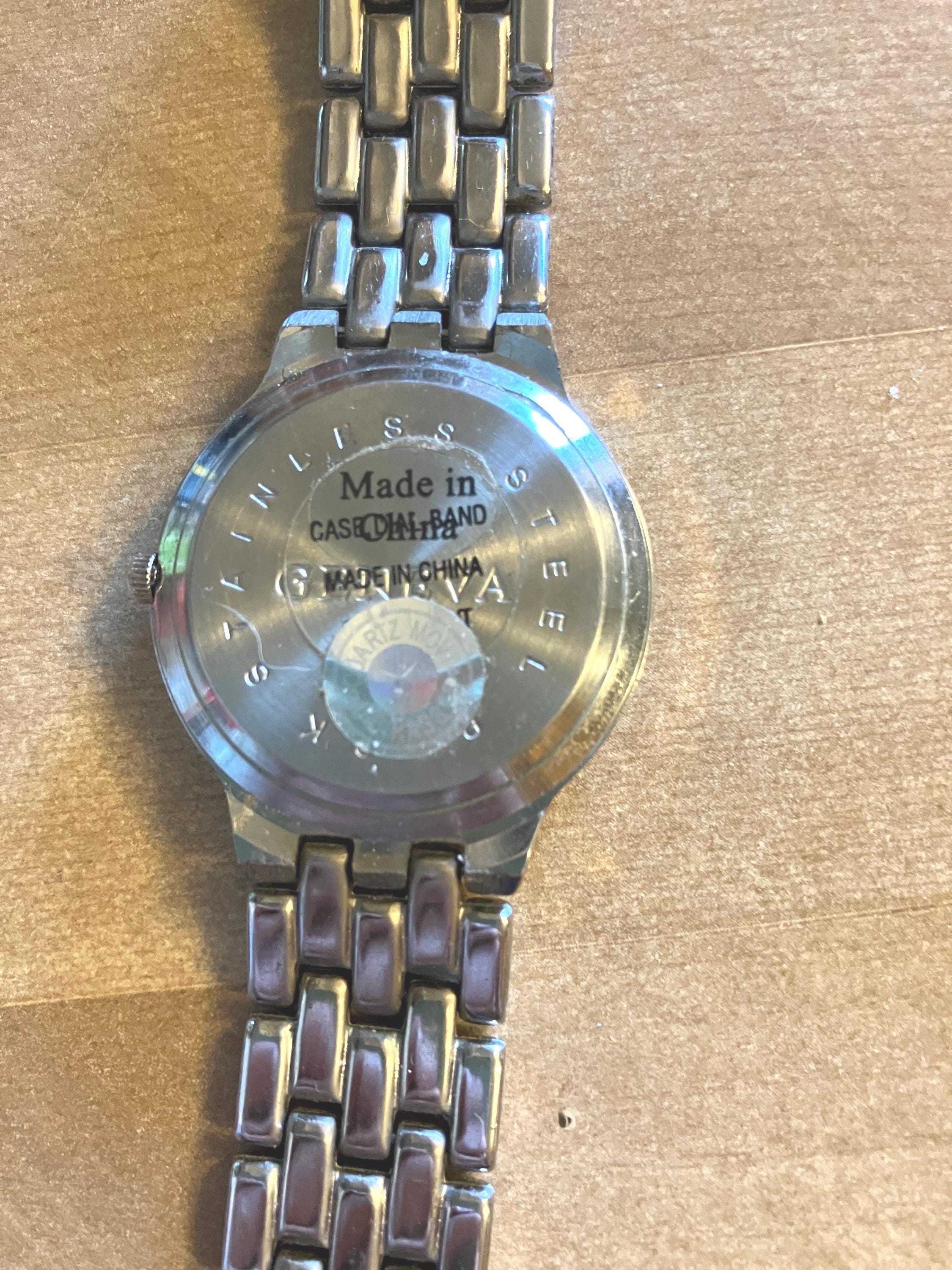 Vintage Geneva Quartz Two-Tone Wristwatch
Excellent working order | New Battery Vintage Geneva Two-Tone Quartz Women main image 2