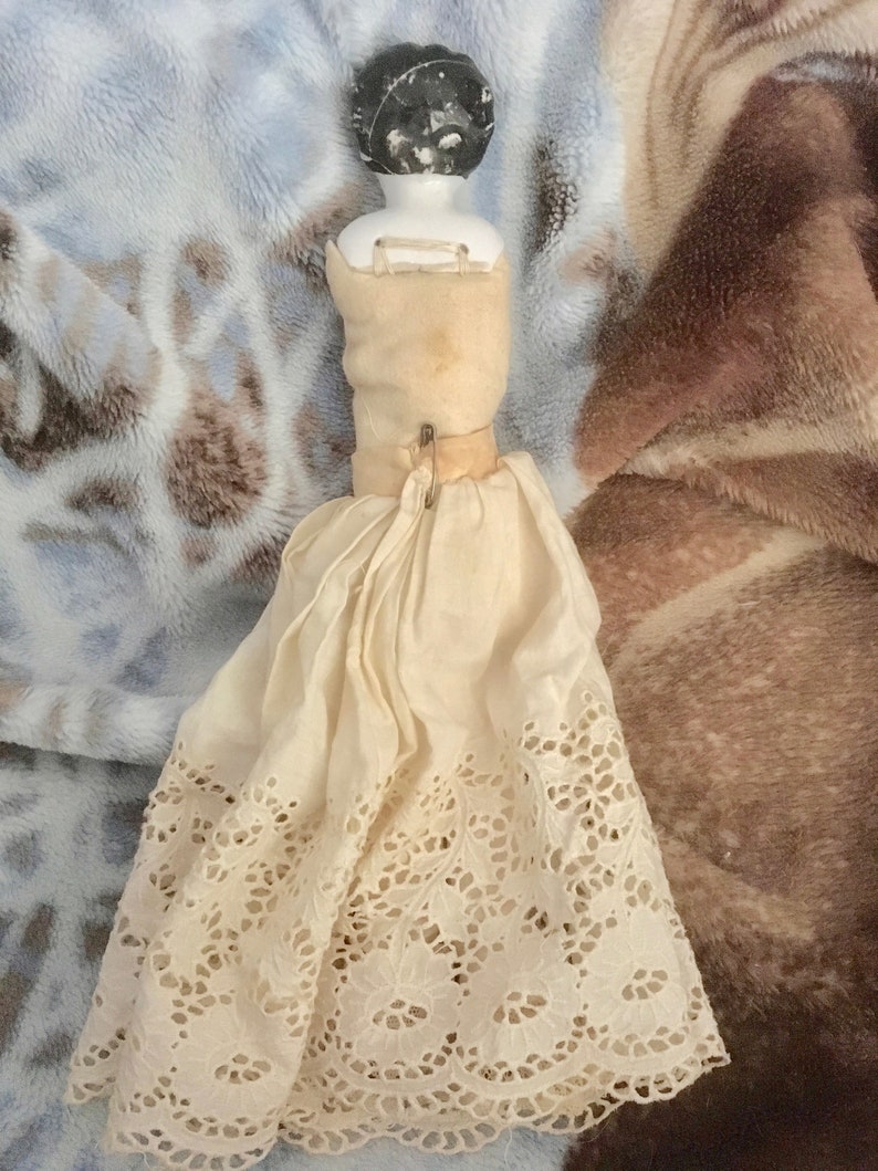 Antique Doll With China Doll Parts Body of Stuffed Muslin Etsy