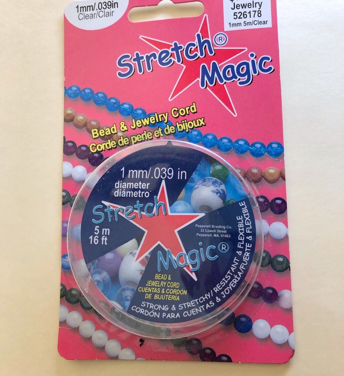 Clear Stretch Magic Nylon Beading String for Jewelry Making Etsy