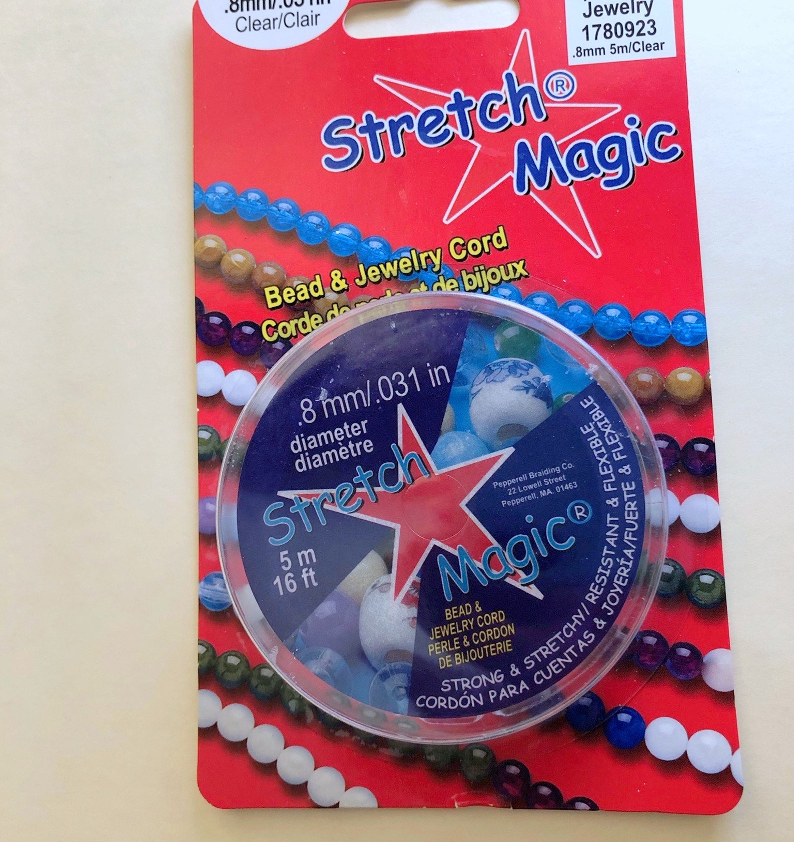 Clear Stretch Magic Nylon Beading String for Jewelry Making Etsy