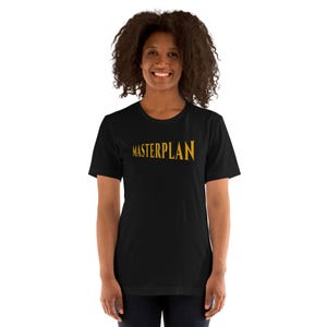 Unisex t-shirt Masterplan Vision – Bold Strategy & Style by Paradiso