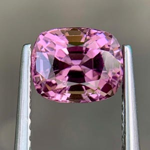 Burma No Heat Natural Pink Spinel 2.04 Ct Cushion Cut | Unheated Untreated Loose Gemstone | Rare Collectors Gem for Fine Jewelry Making