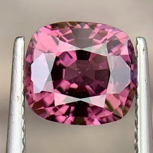 Burma No Heat Natural Purple Pink Spinel 2.30 Ct Cushion Cut | Unheated Untreated Loose Gemstone | Rare Collectors Gem for Fine Jewelry