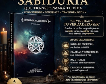 Lesezeichen PDF | Libro Espiritual Místico | Guia de Crecimiento Interior | Esoterismo y Conciencia | Descarga Digital