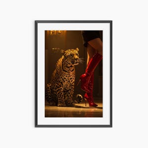 Leopard Poster, Photography Print, Leopard Print, Cheetah Print, Fashion Poster, Fine Art Print, Fashion Wall Art, Museum Quality Wall Art