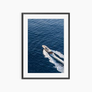 Yacht Print, Photography Prints, Coastal Print, Boat Poster, Old Money, Yacht Club, Fine Art Print, Museum Quality Photo Art Print