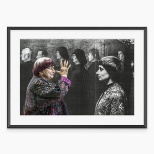 Agnes Varda, Pied de Nez, Autoritratto, Poster di Agnes Varda, Luce e ombra, Visages Villages, Faces Places, Stampa fotografica di qualità museale
