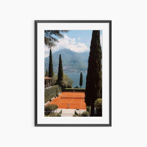 Tennis Wall Art, Photography Prints, Tennis Court, Fine Art Photography, Tennis Print, Aesthetic Room Decor, Museum Grade Photography Poster