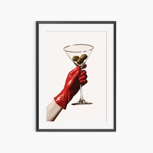 Martini Wandkunst, Fotografie Drucke, Cocktail Poster, Alkohol Drucke, ästhetisches Raumdekor, Kunstdruck, Poster in Museumsqualität