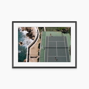 Tennis Poster, Photography Prints, Tennis Court, Landscape Print, Fine Art Photography, Sports Poster, Museum Quality Photo Wall Art