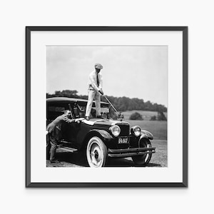 Arte mural de golf, impresiones fotográficas, póster retro, impresión de golf, arte mural en blanco y negro, póster de golf, póster fotográfico con calidad de museo