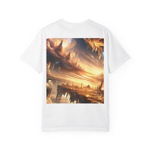 Classic T-shirt with back pattern