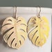 see more listings in the monstera leaf jewelry section