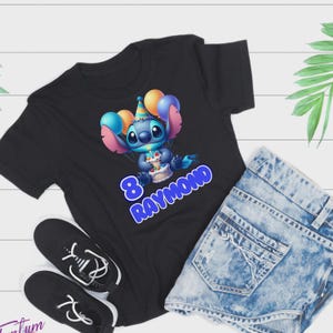 Stitch Birthday T-shirt Design, stitch Birthday Party, stitch Birthday Tee, stitch birthday, stitch Party T-shirt,stitch Custom,DIGITAL ST03