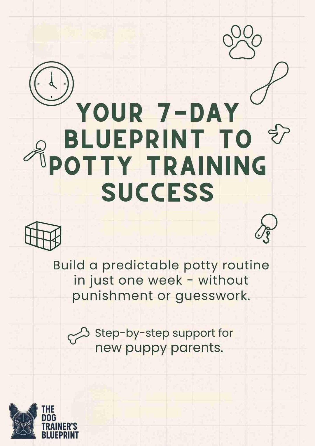 Puppy Potty Training Schedule Printable – 7-day Routine for New Dog ...