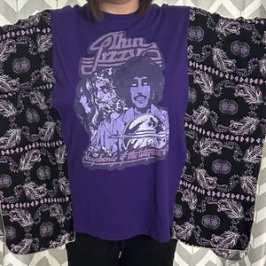 One-of-a-kind Reconstructed Thin Lizzy shirt