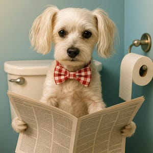 Retrato de cachorro personalizado a partir de foto – Ilustração digital de animal de estimação, estilo realista e divertido, download de arte de cachorro personalizada, presente para amantes de cães
