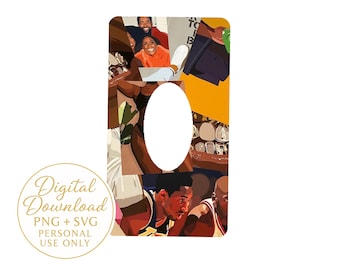 Dexcom G6 – Culture Collage Sticker | PNG + SVG | DIY | Digital Download
