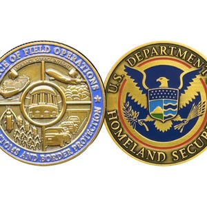 CBP Officer Agriculture Specialist Office of Field Operations Challenge Coin - Field Ops