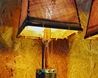 bedside lamp, table chair, lamp, night light