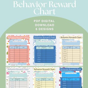 Tableau de récompenses imprimable pour tout-petits | Tableau de comportement des autocollants pour enfants : routine, apprentissage de la propreté, tâches ménagères, renforcement positif | Téléchargement PDF