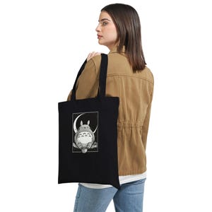 Cute totoro tote bag|studio ghibli|totoro|Anime| - Classic Tote Bag