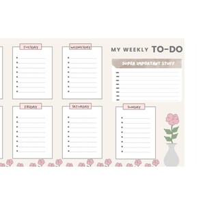 Weekly To Do List