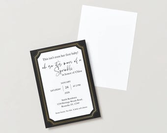 Schitts Creek Baby Sprinkle Invitation