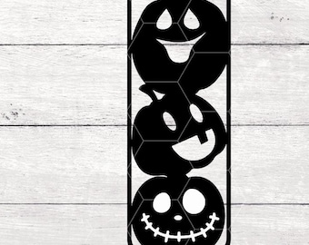 Jack-O-Lantern Candle SVG: Dollar Tree Pillar Design (SVG/PNG)
