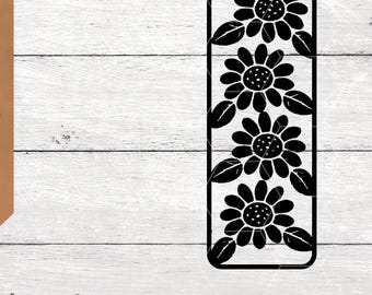 Sunflower Candle SVG File: Fall Autumn Pillar Candle Design (Digital Download