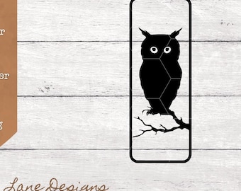 Owl Halloween Candle SVG File: Dollar Store Pillar (SVG/PNG)