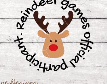 reindeer games participant -   PNG/SVG file