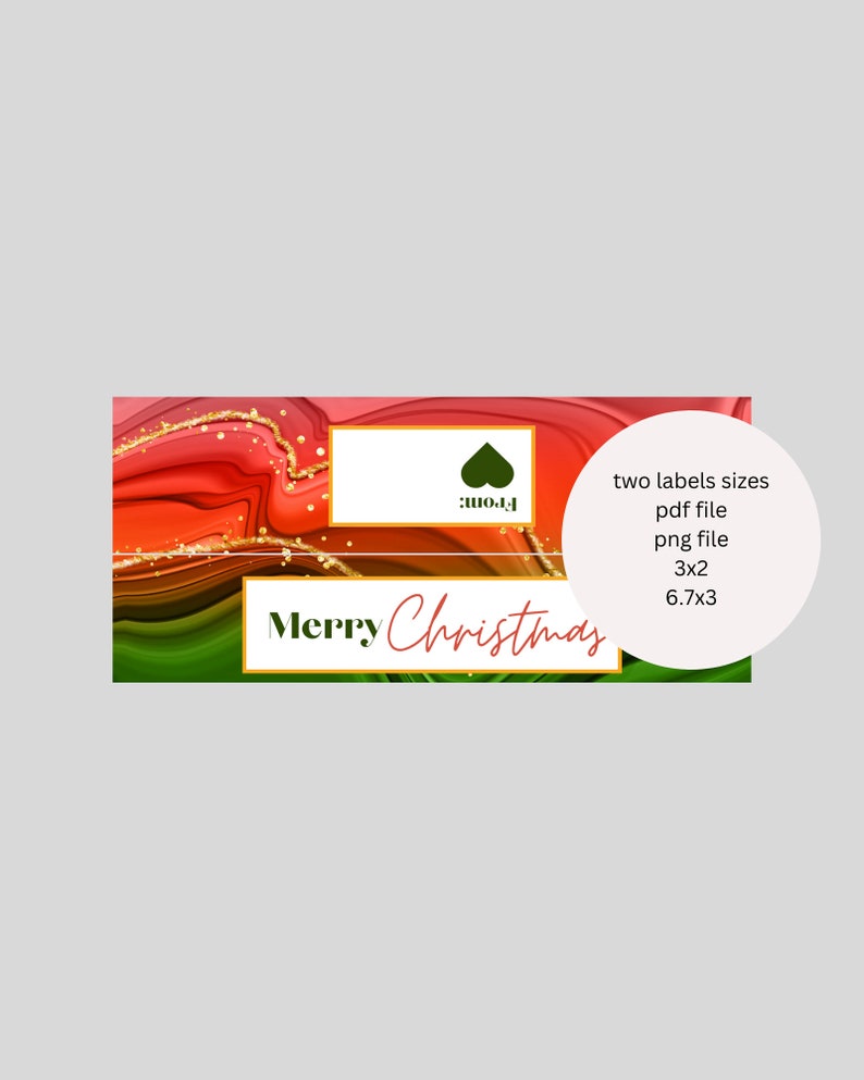 Merry Christmas Printable Bag Toppers, Christmas Cookies Baggy Topper ...