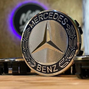 Mercedes Benz Wheel Center Caps, 75 mm Mercedes Wheel Center Caps, Benz Wheel Caps, Mercedes Center Caps, Mercedes Benz Wheel Center Caps