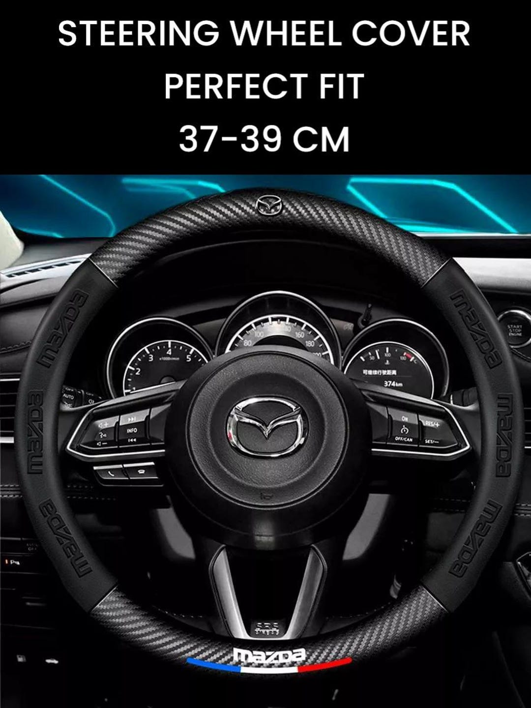 Steering Wheel Cover Mazdanull