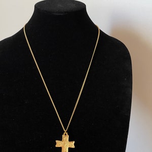 Alva Museum Replica Cross pendant. Cypriote, 6-th Century A.D. NOS