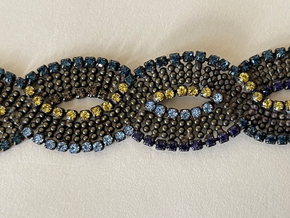 Sorrelli rhinestone Bracelet, braid pattern. - image 5