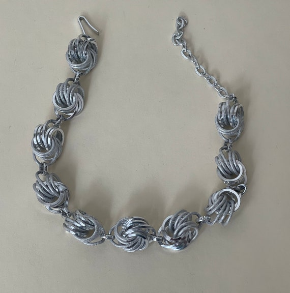 West Germany Western Germany silver knot choker  n