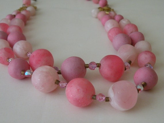 Pink satin or matte plastic, pink aurora borealis… - image 7