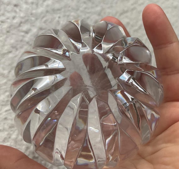 Mikasa lead crystal perfume bottle View 5